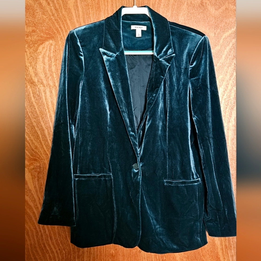 Velvet jacket Teal!